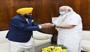 CM Bhagwant Mann met PM Modi