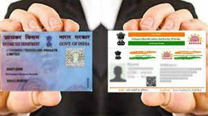 pan card aadhaar card link online