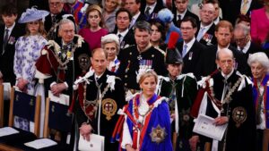 Prince Harry attends King Charles III's coronation