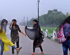 Monsoon rains in india