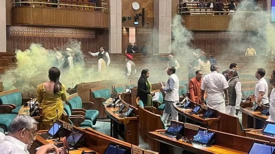 Lok Sabha security breach on Parliament attack anniversary