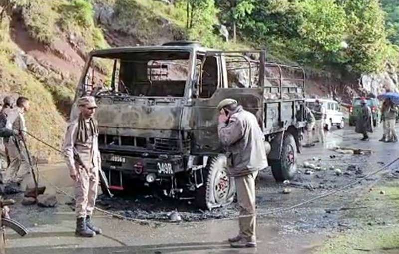 Indian Air Force Targeted in Kashmir