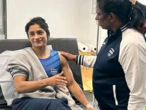 Congress Candidate Vinesh Phogat Files Nomination from Julana